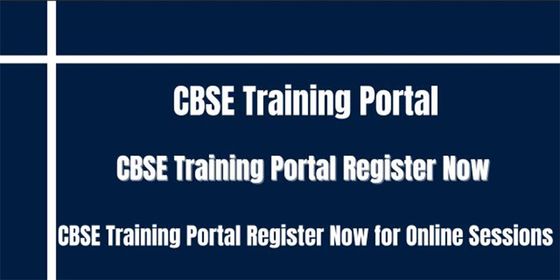 CBSE Training Portal Free Registration