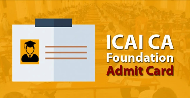 ICAI CA Foundation Admit Card June