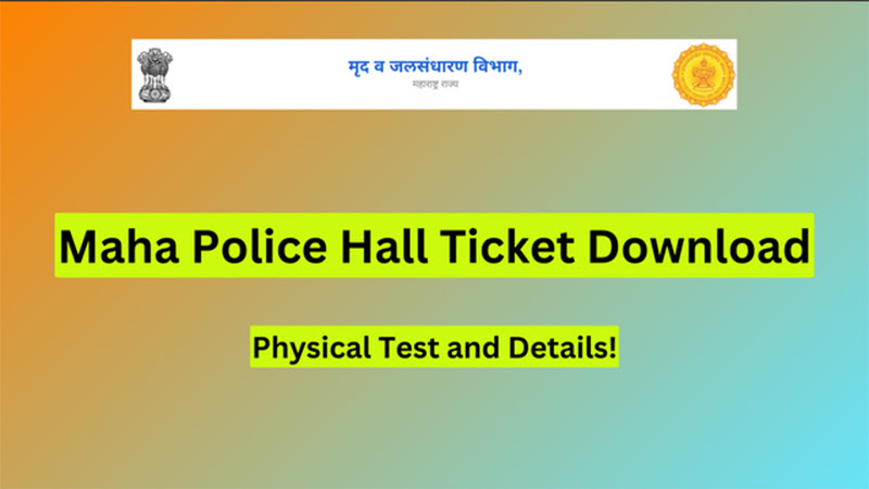 Maha Police Hall Ticket