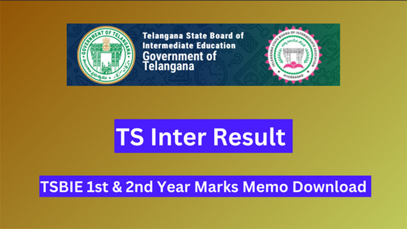 TSBIE Inter Results