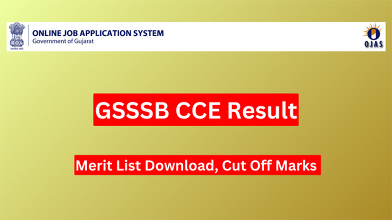 GSSSB CCE Result