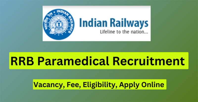 RRB Paramedical Recruitment