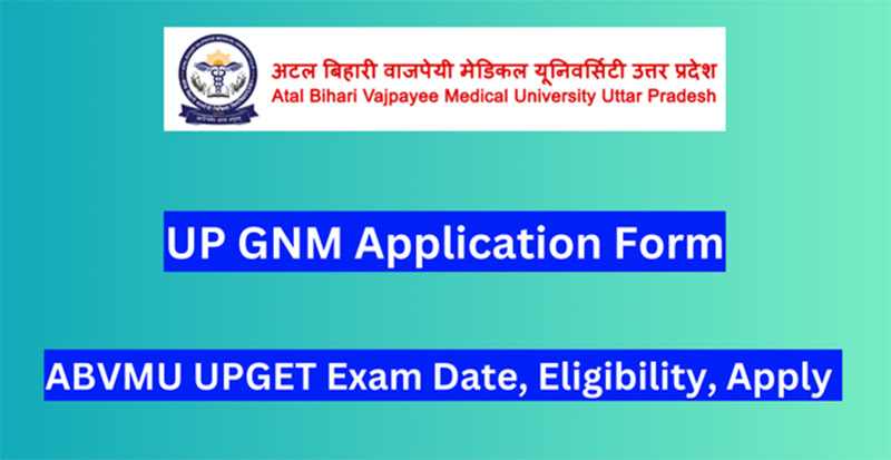 UP GNM Application Form