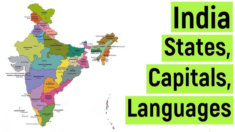 States and Capitals of India 2024